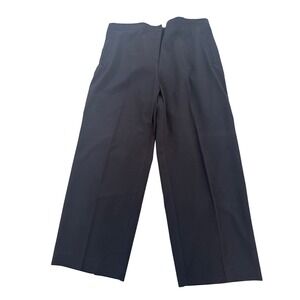 Kim Rogers Signature Black Petite Wide Leg Dress Pants Size 16P Professional